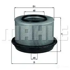 Воздушный фильтр KNECHT 51VF0A 7200 2897 lx268 415564