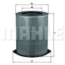 Воздушный фильтр KNECHT lx832 76 678759 2QISON 416205 - Изображение 1