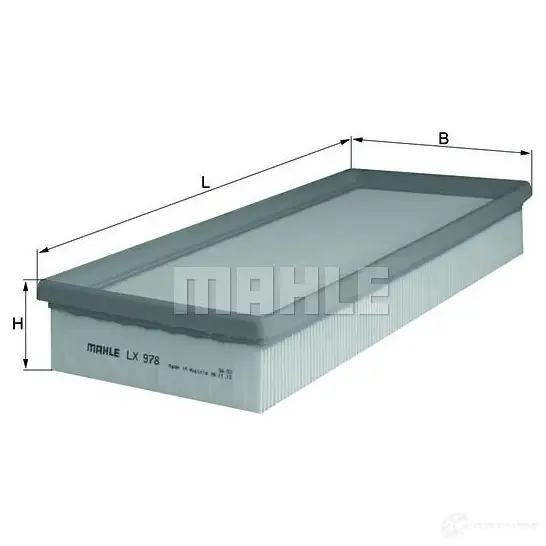 Воздушный фильтр KNECHT 416313 lx978 6ZA0WVU 78503 823