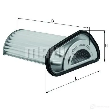 Воздушный фильтр KNECHT 415441 E77DS6 lx2002 7038857 9