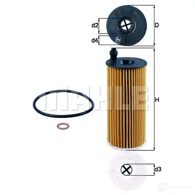 Воздушный фильтр KNECHT U1O7GMA lx33 7 7418742 415740