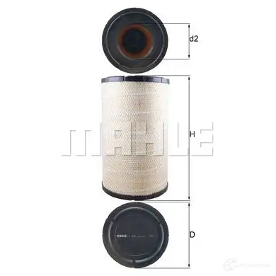 Воздушный фильтр KNECHT lx1243 76564 751 415148 PKAMYFO изображение 0