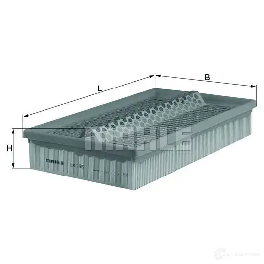 Воздушный фильтр KNECHT 416300 lx95 MGH4R6D 770 55916