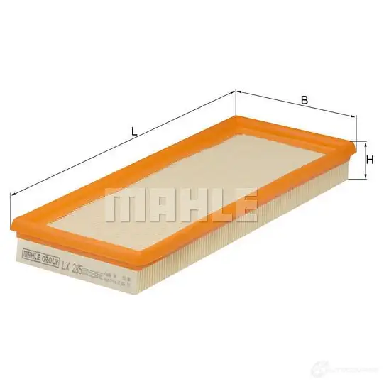 Воздушный фильтр KNECHT 415621 7 2002533 lx285 0L7HW изображение 0