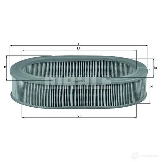 Воздушный фильтр KNECHT EY72A lx698 416085 7 9664244