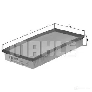 Воздушный фильтр KNECHT IBZM2 lx942 416295 7 8532590 изображение 0