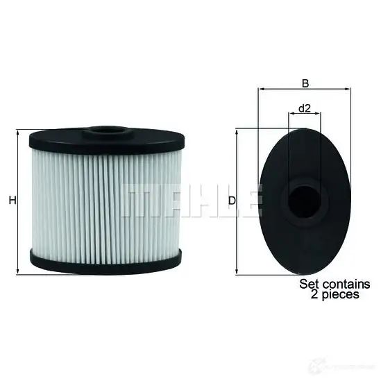 Воздушный фильтр KNECHT 79602 020 N68UZ 416029 lx630