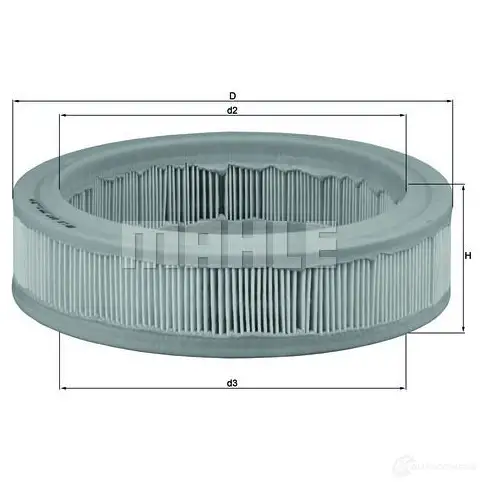 Воздушный фильтр KNECHT 7874189 4 415909 212GN7T lx487