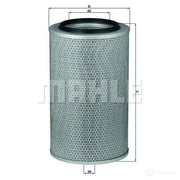 Воздушный фильтр KNECHT lx227 415512 PK9LO6L 7 2007466 изображение 0