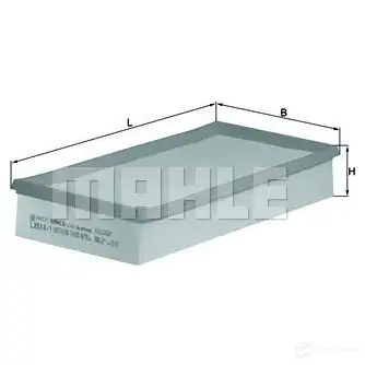 Воздушный фильтр KNECHT 7RFGC 766 80490 415932 lx5141