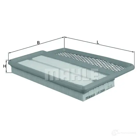 Воздушный фильтр KNECHT 415631 lx2880 705 26232 KSNK84X