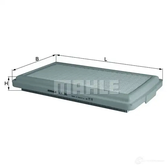 Воздушный фильтр KNECHT lx36 7702 4375 QBNW36 415805
