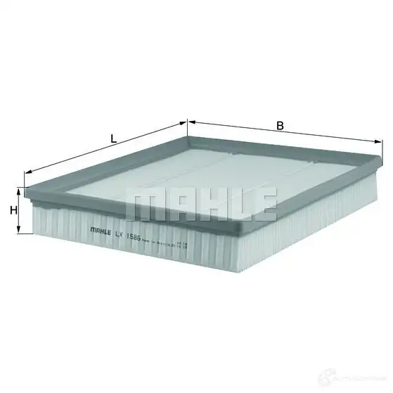 Воздушный фильтр KNECHT GEO8G 7036 5834 415246 lx1586