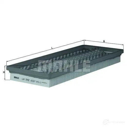 Воздушный фильтр KNECHT 415996 lx592 7 8767600 4J0J6