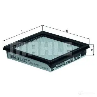 Воздушный фильтр KNECHT lx1270 1KCK5S 415167 76595 920