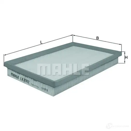 Воздушный фильтр KNECHT 70531 922 lx2992 415667 BD09Z0J