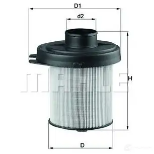 Воздушный фильтр KNECHT lx291 415644 777192 48 1TXIM изображение 0