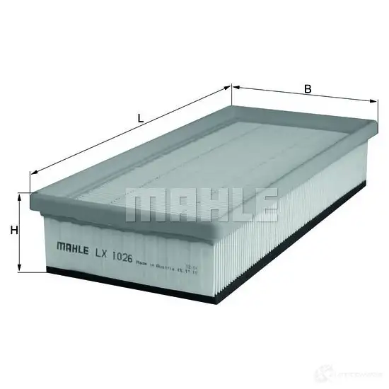 Воздушный фильтр KNECHT 415076 lx1026 7 8594426 UQOBCR