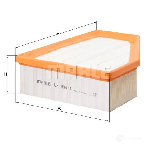 Воздушный фильтр KNECHT 781 09878 26JV8V 415138 lx122 - Изображение 1