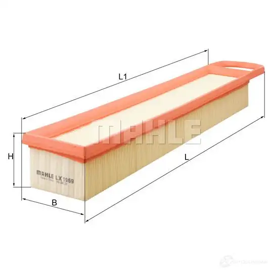 Воздушный фильтр KNECHT 415427 56HK0 lx1969 70 359190