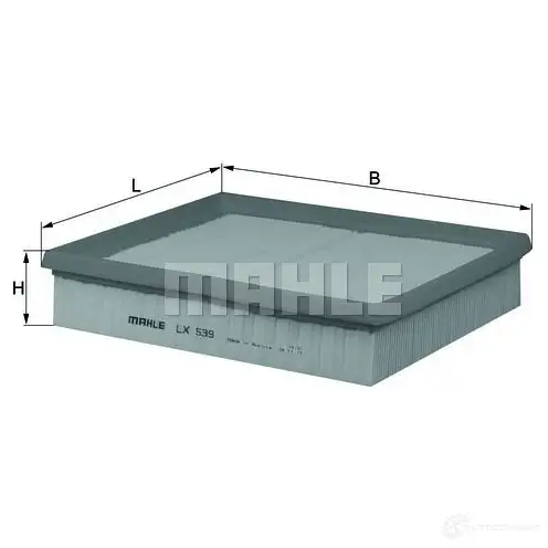 Воздушный фильтр KNECHT 415956 7 9619933 lx539 9PS3GT