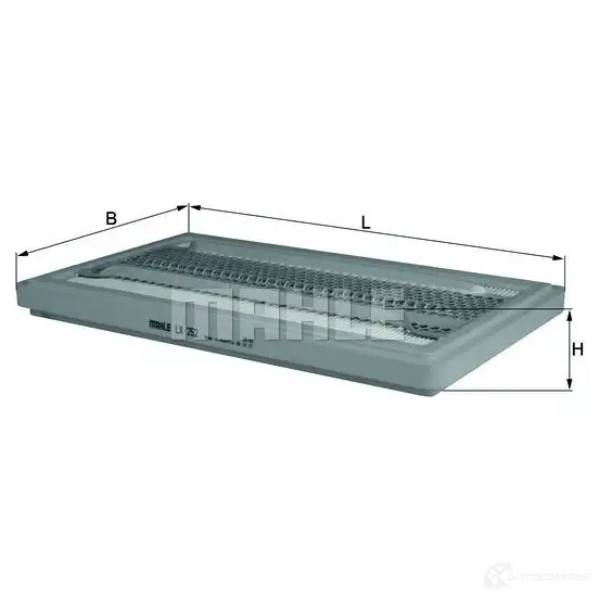 Воздушный фильтр KNECHT 415525 72002 384 lx252 3G1GJW