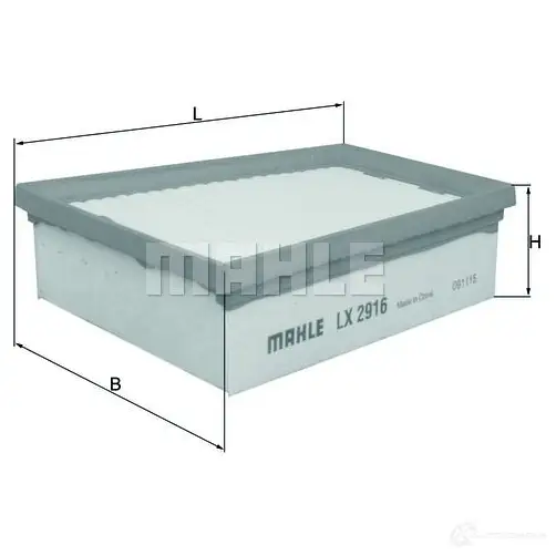 Воздушный фильтр KNECHT TC8BB 705 41928 415646 lx2916 изображение 0