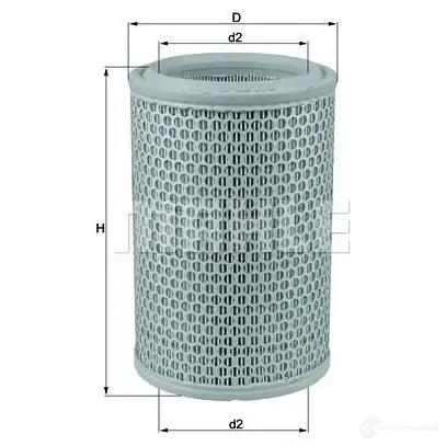 Воздушный фильтр KNECHT 7 8176984 416054 LWPEPD lx660