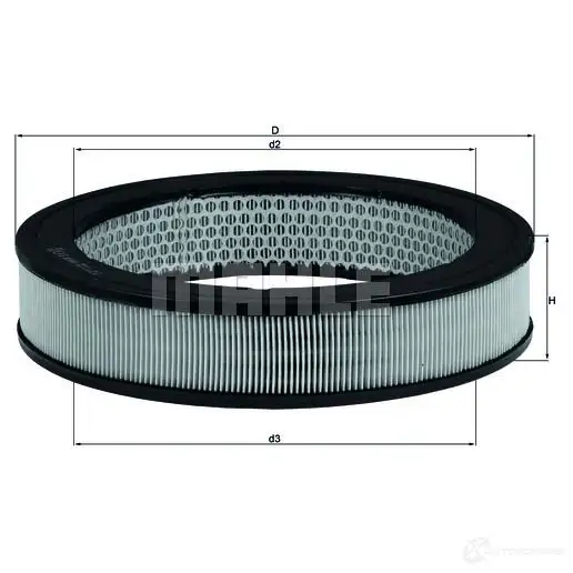 Воздушный фильтр KNECHT 77 054752 416169 49WKJ lx8 изображение 0
