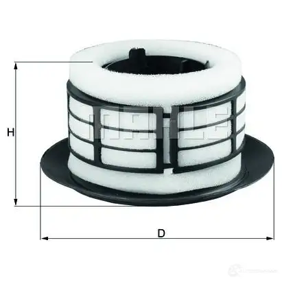 Воздушный фильтр KNECHT lx292 XZU43G 415647 781 09787
