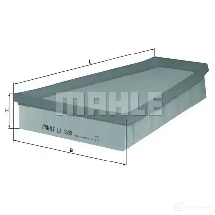Воздушный фильтр KNECHT lx1609 NWP3P 7669507 6 415264