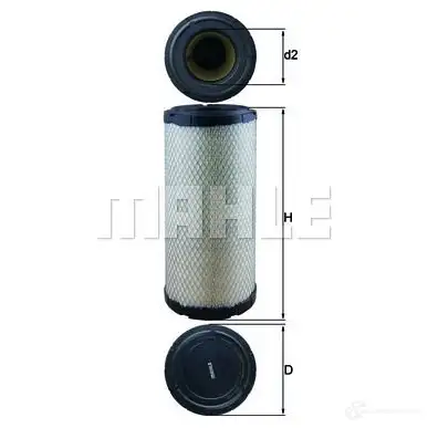 Воздушный фильтр KNECHT lx1241 415146 OEEXZA 765647 10