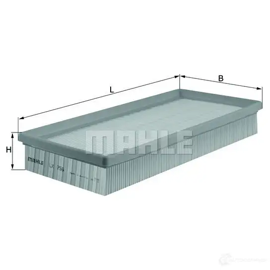Воздушный фильтр KNECHT lx756 79 822701 EY5J3Z 416134