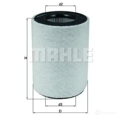 Воздушный фильтр KNECHT HNF65A5 7032125 3 lx1792 415349 изображение 1