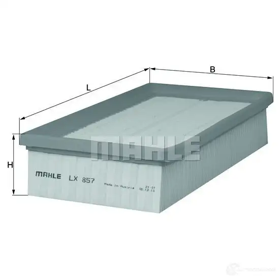 Воздушный фильтр KNECHT 416226 7 9898214 lx857 SYWUA54