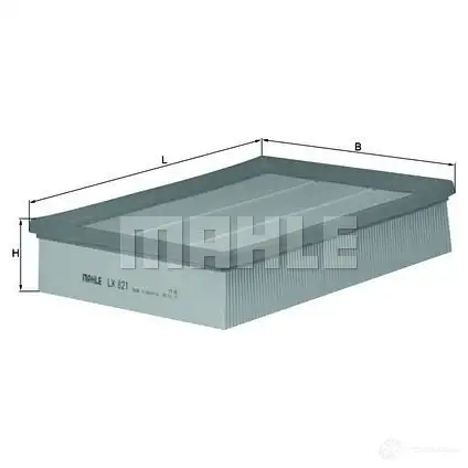 Воздушный фильтр KNECHT 416195 FU1RDY lx821 7987887 7