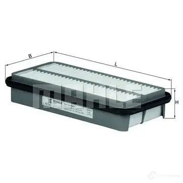 Воздушный фильтр KNECHT 416207 lx834 SQGA3AD 7988610 2 изображение 0