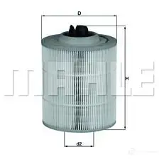Воздушный фильтр KNECHT 415568 2PYPWX 7053279 3 lx2685 изображение 0