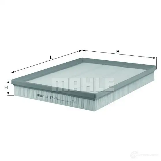 Воздушный фильтр KNECHT 7035 1301 W35MPX 416241 lx8761 изображение 0