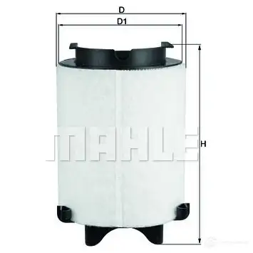 Воздушный фильтр KNECHT lx15661 415232 70319 993 RKDAT0