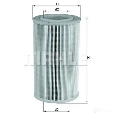 Воздушный фильтр KNECHT 416174 W7U5O lx803 79 858606 изображение 0
