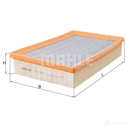 Воздушный фильтр KNECHT lx1216 415136 75ONOT 76625 446