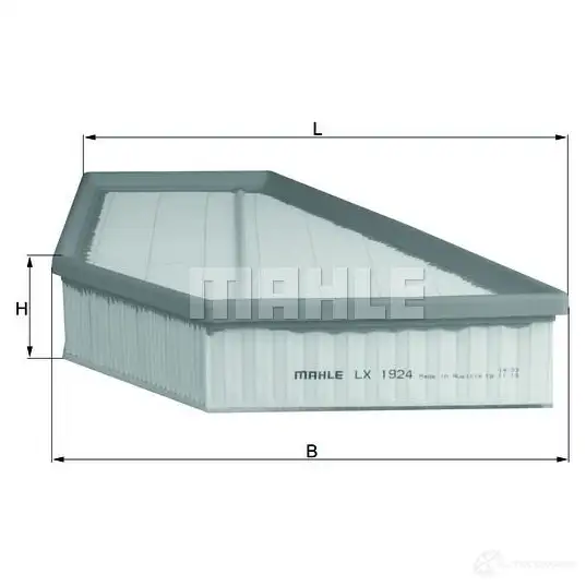 Воздушный фильтр KNECHT KI6ICE 415403 lx1924 7 0370700