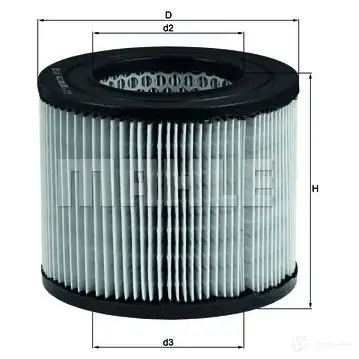 Воздушный фильтр KNECHT 415272 QG4EFU lx162 77 816978
