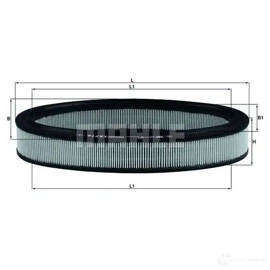 Воздушный фильтр KNECHT 416101 796898 52 lx716 7CUFZY изображение 0