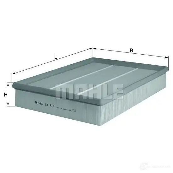 Воздушный фильтр KNECHT E87XOJG 79 690652 lx717 416102 изображение 0