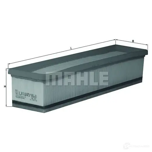 Воздушный фильтр KNECHT lx1849 415386 IZDNYV 7034 5434 изображение 0