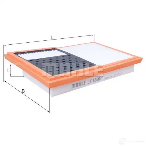 Воздушный фильтр KNECHT lx18501 70 549100 415387 4SZDB