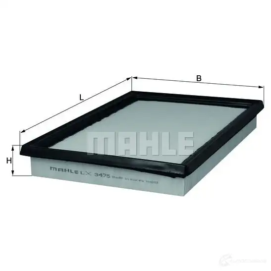 Воздушный фильтр KNECHT lx3475 415775 DCNM2MW 7058 5534