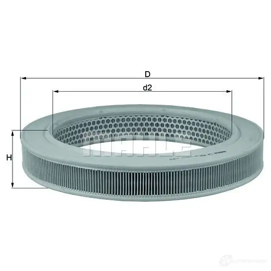 Воздушный фильтр KNECHT lx754 79822 727 416132 HC8COU